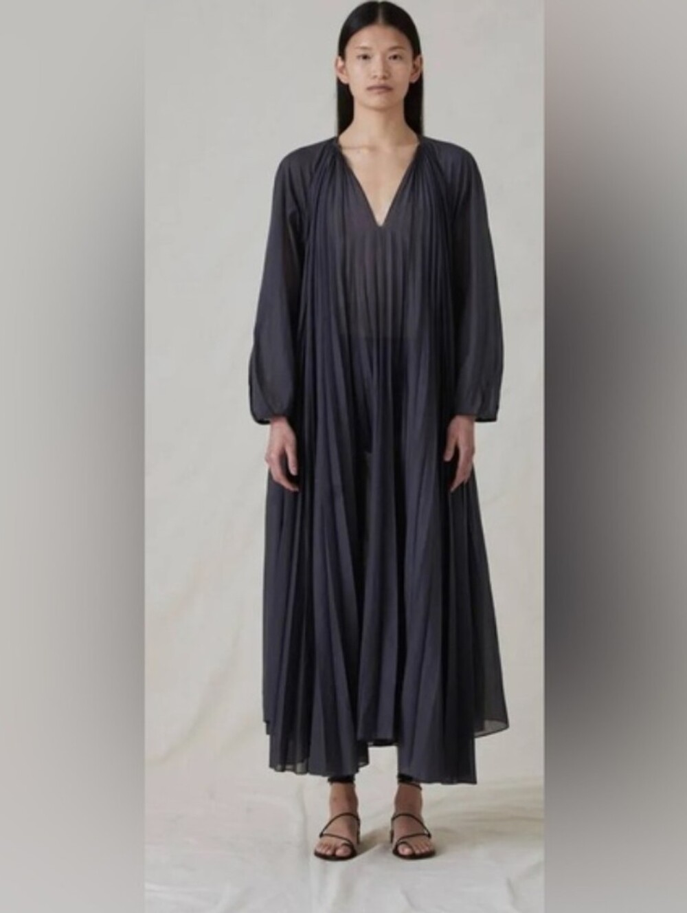 Attersee Pleated Caftan  READ
